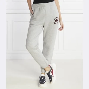 Tommy Hilfiger Spodnie dresowe VARSITY FLOCK | Relaxed fit