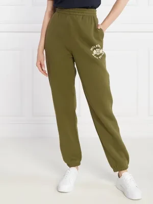 Tommy Hilfiger Spodnie dresowe VARSITY FLOCK | Relaxed fit