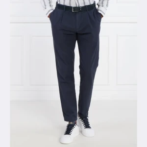 Tommy Hilfiger Spodnie HARLEM | Slim Fit | z dodatkiem lnu