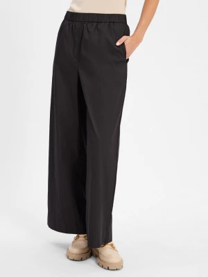 Tommy Hilfiger Spodnie Kobiety Bawełna czarny jednolity,