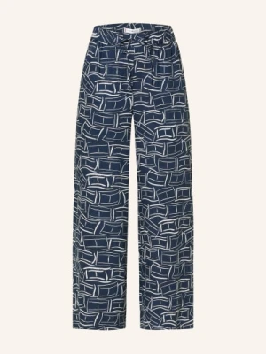 Tommy Hilfiger Spodnie Lniane blau