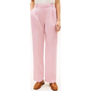 Tommy Hilfiger Spodnie | Loose fit | z dodatkiem wełny