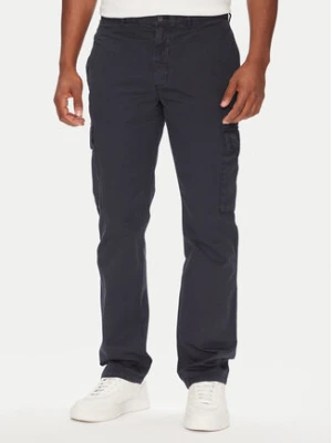 Tommy Hilfiger Spodnie materiałowe Denton MW0MW39695 Granatowy Straight Fit