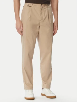 Tommy Hilfiger Spodnie materiałowe Harlem MW0MW43158 Beżowy Straight Fit