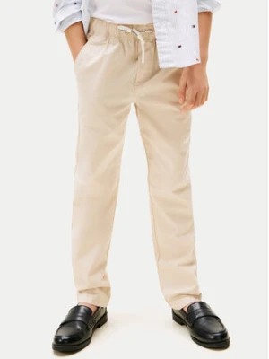 Tommy Hilfiger Spodnie materiałowe KB0KB09764 Beżowy Regular Fit
