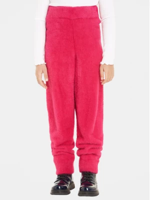 Tommy Hilfiger Spodnie materiałowe KG0KG07688 Różowy Relaxed Fit