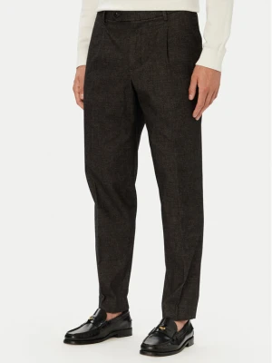 Tommy Hilfiger Spodnie materiałowe MW0MW45058 Czarny Tapered Fit