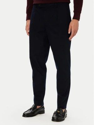 Tommy Hilfiger Spodnie materiałowe MW0MW45058 Granatowy Tapered Fit
