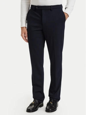 Tommy Hilfiger Spodnie materiałowe Punto Milano MW0MW44869 Granatowy Straight Fit