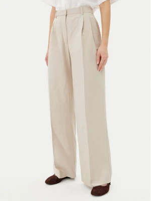 Tommy Hilfiger Spodnie materiałowe WW0WW45460 Beżowy Relaxed Fit