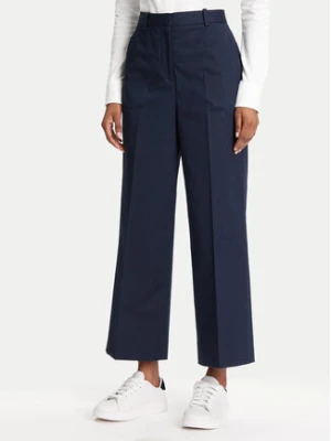 Tommy Hilfiger Spodnie materiałowe WW0WW45791 Granatowy Wide Leg