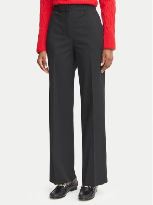 Tommy Hilfiger Spodnie materiałowe WW0WW51899 Czarny Straight Fit