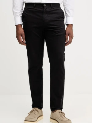 Tommy Hilfiger spodnie męskie kolor czarny proste MW0MW40690