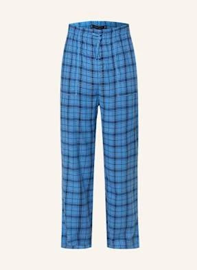 Tommy Hilfiger Spodnie Od Piżamy Z Flaneli blau