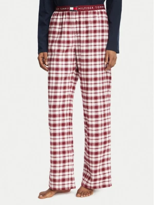 Tommy Hilfiger Spodnie piżamowe UW0UW06624 Różowy ciemny Regular Fit