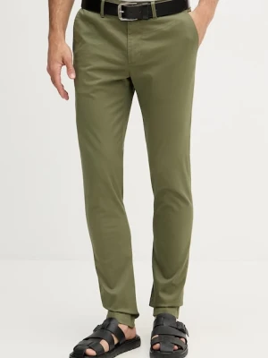 Tommy Hilfiger spodnie slim fit męskie z bawełną