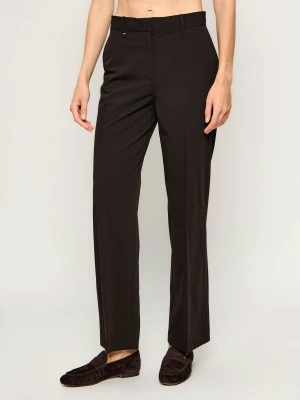 Tommy Hilfiger Spodnie | Straight fit brązowy