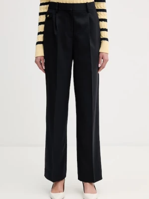 Tommy Hilfiger spodnie z dodatkiem wełny