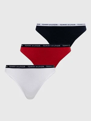 Tommy Hilfiger Stringi (3-pack) kolor biały UW0UW02829