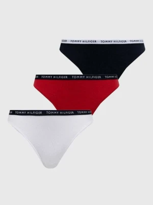 Tommy Hilfiger Stringi (3-pack) kolor biały UW0UW02829