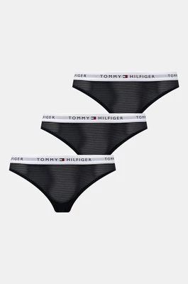 Tommy Hilfiger stringi 3-pack kolor granatowy UW0UW05532