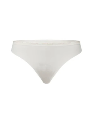 Tommy Hilfiger Stringi Kobiety beżowy jednolity,