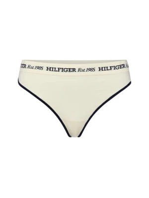 Tommy Hilfiger Stringi Kobiety beżowy jednolity,