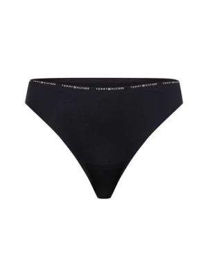 Tommy Hilfiger Stringi Kobiety czarny jednolity,