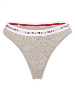 Tommy Hilfiger Stringi Kobiety Dżersej szary marmurkowy,