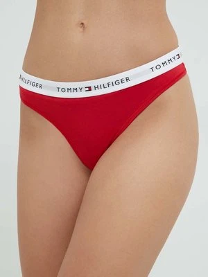 Tommy Hilfiger stringi kolor czerwony UW0UW03835