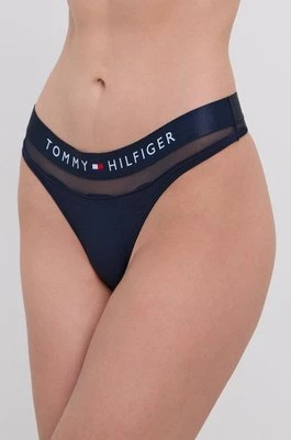 Tommy Hilfiger Stringi kolor granatowy UW0UW00064