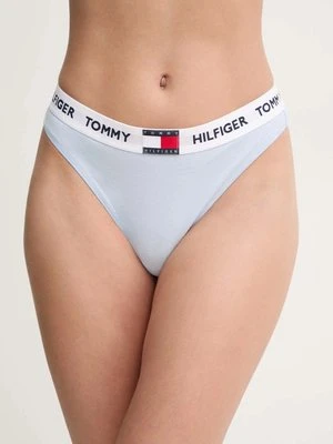 Tommy Hilfiger stringi kolor niebieski UW0UW05616