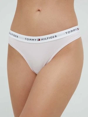 Tommy Hilfiger stringi kolor różowy UW0UW03835