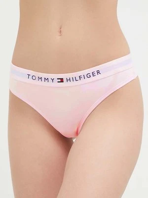 Tommy Hilfiger stringi kolor różowy UW0UW04146