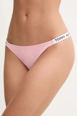 Tommy Hilfiger stringi kolor różowy UW0UW05615