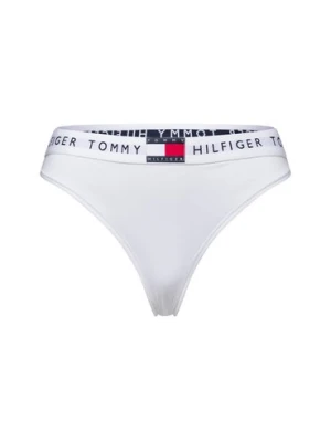 Tommy Hilfiger Stringi - Stringi klasyczne Kobiety Bawełna biały