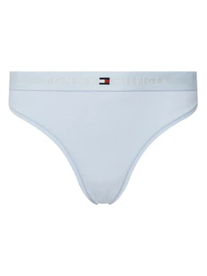 Tommy Hilfiger Stringi UW0UW04146 Błękitny