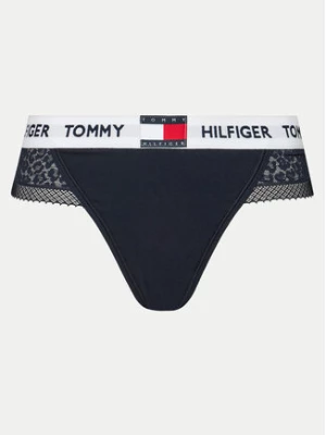 Tommy Hilfiger Stringi UW0UW05619 Granatowy