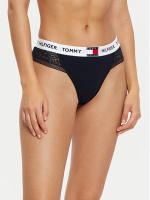 Tommy Hilfiger Stringi UW0UW05619 Granatowy