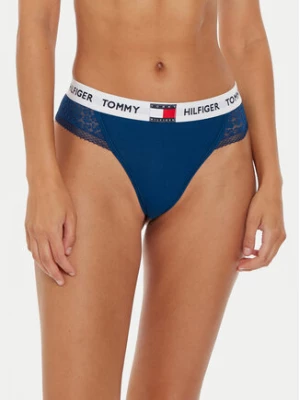 Tommy Hilfiger Stringi UW0UW05619 Niebieski