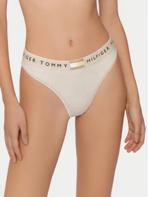 Tommy Hilfiger Stringi UW0UW06039 Beżowy
