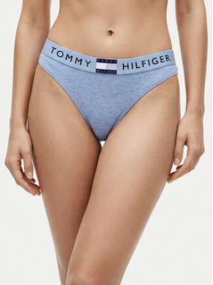 Tommy Hilfiger Stringi UW0UW06039 Niebieski jasny