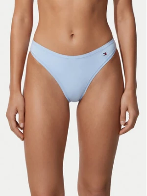 Tommy Hilfiger Stringi UW0UW06046 Niebieski jasny