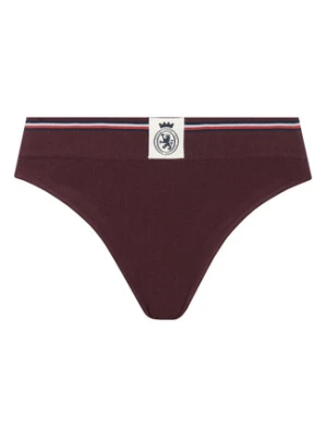 Tommy Hilfiger Stringi UW0UW06063 Bordowy