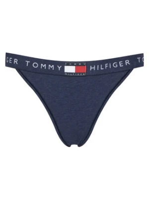 Tommy Hilfiger Stringi UW0UW06095 Granatowy