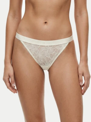 Tommy Hilfiger Stringi UW0UW06267 Écru Kremowy