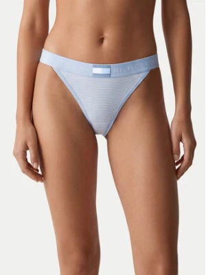 Tommy Hilfiger Stringi UW0UW06499 Niebieski jasny
