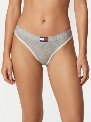 Tommy Hilfiger Stringi UW0UW06581 Szary jasny
