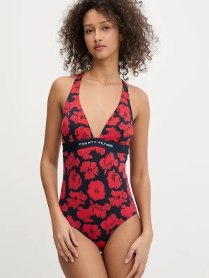 Tommy Hilfiger strój kąpielowy jednoczęściowy damski granatowy