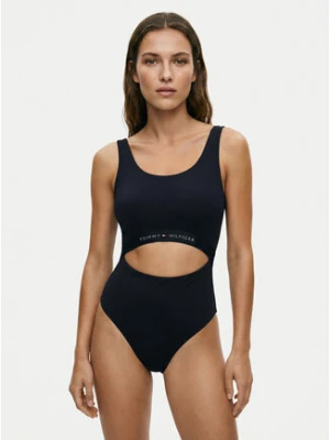 Tommy Hilfiger Strój kąpielowy UW0UW06367 Granatowy